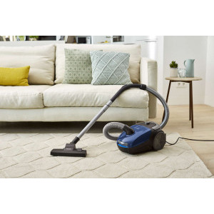 Philips PowerGo FC8240/09, cu sac, 750W, 3L, Albastru