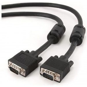 Lanberg VGA Male - VGA Male, 3m, negru