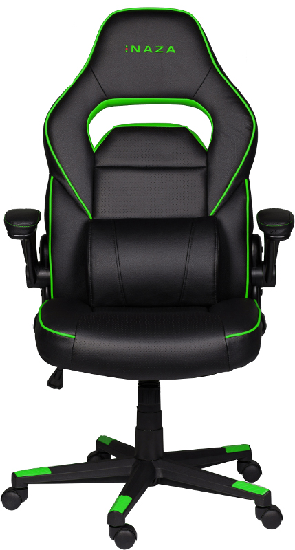 Scaun gaming Inaza Interceptor negru-verde
