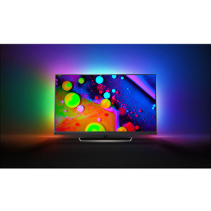 Philips Smart TV Android 49PUS7502/12 Seria PUS7502/12 123cm negru 4K UHD Ambilight cu 3 laturi
