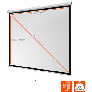 Celexon Basic Line Manual 1:1 200 x 200 cm