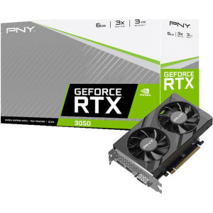 PNY GeForce RTX 3050 VERTO Dual Fan 6GB GDDR6 96-bit