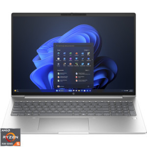 HP 16'' ProBook 465 G11, WUXGA IPS, Procesor AMD Ryzen™ 5 7535U (16M Cache, up to 4.55 GHz), 16GB DDR5, 512GB SSD, AMD Radeon 660M, Win 11 Pro, Silver
