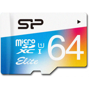 Silicon Power Elite MicroSDXC UHS-1 64GB Class10 + Adaptor SD