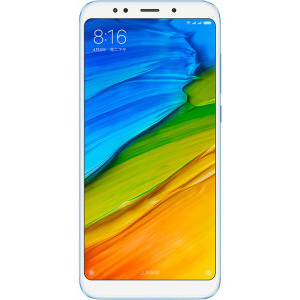 Xiaomi Redmi 5 Plus, Ecran Full HD+, Snapdragon 2 GHz, 64GB, 4GB RAM, Dual SIM, 4G, Camere 12 mpx + 5 mpx, senzor amprenta, baterie 4000 mAh, Light Blue