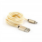 Cablu de date / adaptor SBOX USB Male la USB-C Male, 1.5 m, Gold