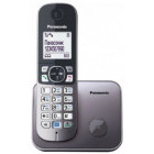 Telefon fix Panasonic KX-TG6811FXM, gri metalic