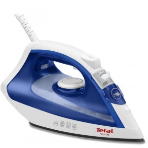Tefal Fier de calcat Virtuo FV1711E0, 1800W, 24g/min, Alb-Albastru