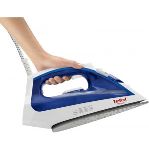 Tefal Fier de calcat Virtuo FV1711E0, 1800W, 24g/min, Alb-Albastru