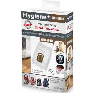 Rowenta Set 4x Saci textil ZR200740 HYGIENE+ (Animal Care), compatibil gama Silence Compact / Force Compact / X-Trem Power