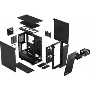 Fractal Design Meshify 2 Compact Black TG Dark Tint