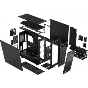 Fractal Design Meshify 2 XL Black TG Dark Tint