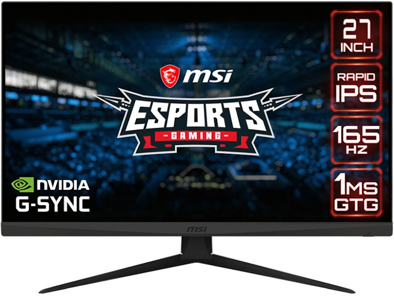 Monitor LED MSI Gaming Optix G273QF 27 inch 1 ms Negru G-Sync Compatible 165 Hz
