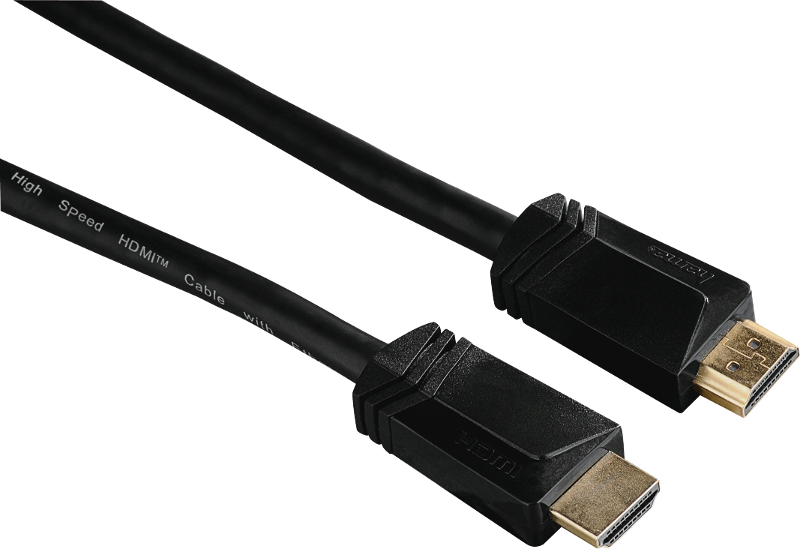 Cablu video Hama HDMI Male - HDMI Male, 0.75m, negru