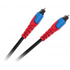 Cablu audio Cabletech S/PDIF Optic Male - S/PDIF Optic Male, 2m, negru