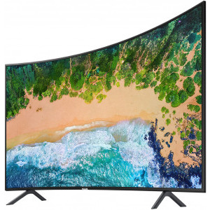 Samsung Smart TV Curbat 55NU7302 Seria NU7302 138cm negru 4K UHD HDR