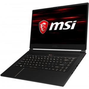 MSI Gaming 15.6'' GS65 Stealth Thin 8RF, FHD 144Hz 7ms, Procesor Intel® Core™ i7-8750H (9M Cache, up to 4.10 GHz), 16GB DDR4, 512GB SSD, GeForce GTX 1070 8GB Max-Q, Win 10, Black, Per Key RGB Backlit