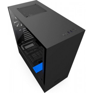 NZXT H500 Matte Black/Blue