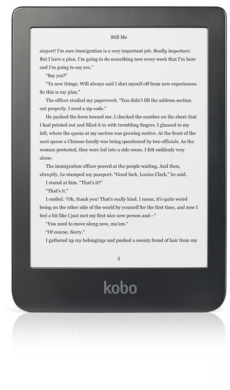 E-book Reader Kobo Clara HD, 6 inch, 8GB, Black
