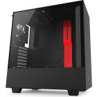 NZXT H500 Matte Black/Red
