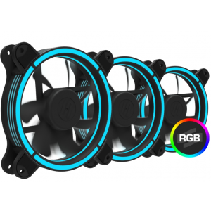 SilentiumPC PRO Corona RGB 120mm 3pack