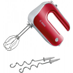 Bosch Mixer de mana, MFQ40303, 500W, Rosu-Argiuntiu