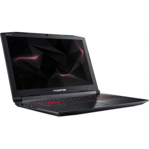 Acer Gaming 17.3'' Predator Helios 300 PH317-52, FHD IPS 144Hz, Procesor Intel® Core™ i7-8750H (9M Cache, up to 4.10 GHz), 8GB DDR4, 256GB SSD, GeForce GTX 1050 Ti 4GB, Linux, Black
