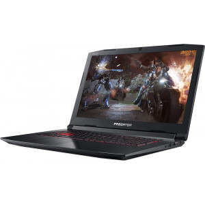 Acer Gaming 17.3'' Predator Helios 300 PH317-52, FHD IPS 144Hz, Procesor Intel® Core™ i7-8750H (9M Cache, up to 4.10 GHz), 16GB DDR4, 1TB + 256GB SSD, GeForce GTX 1060 6GB, Linux, Black