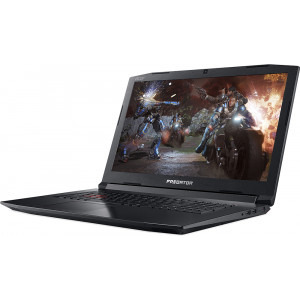 Acer Gaming 17.3'' Predator Helios 300 PH317-52, FHD IPS 144Hz, Procesor Intel® Core™ i7-8750H (9M Cache, up to 4.10 GHz), 16GB DDR4, 1TB + 256GB SSD, GeForce GTX 1060 6GB, Linux, Black