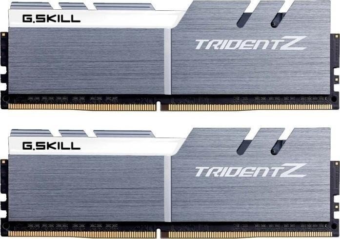 Memorie G.Skill Trident Z Silver 16GB DDR4 3200MHz CL15 1.35v Dual Channel Kit