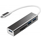 Hub USB Logilink UA0305 USB 3.0 Silver