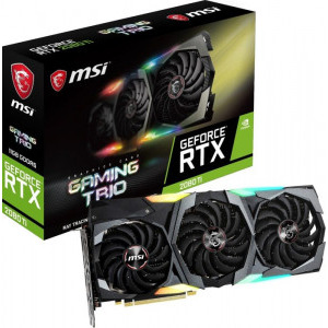 Placa video MSI GeForce RTX 2080 Ti GAMING TRIO 11GB GDDR6 352-bit