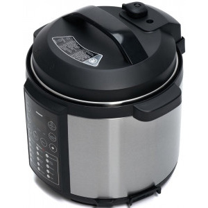 Heinner Multicooker, cu gatire la presiune Alacarte 6IX HPCK-6IX, 1000W, 3.8L, Negru-Argintiu