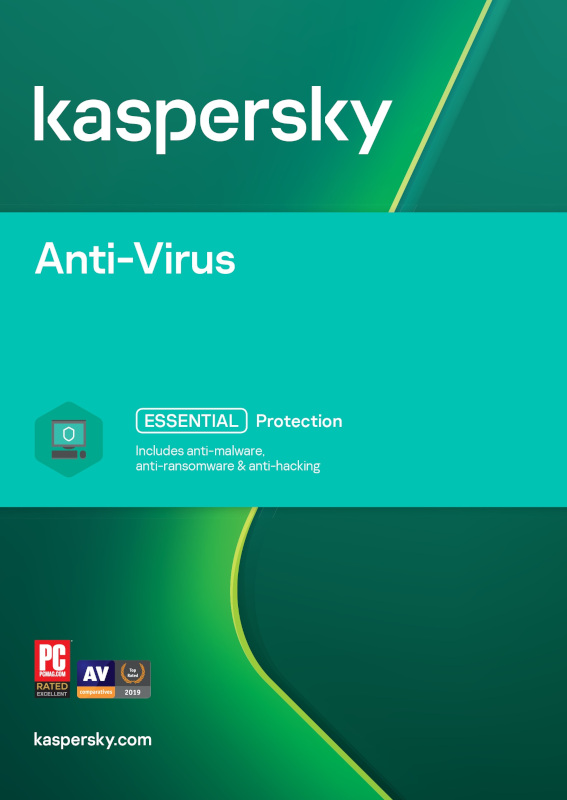 Antivirus Kaspersky AntiVirus, 2 Dispozitive, 2 Ani, Licenta de reinnoire, Electronica