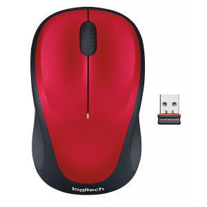 Logitech M235 Wireless Red/Black