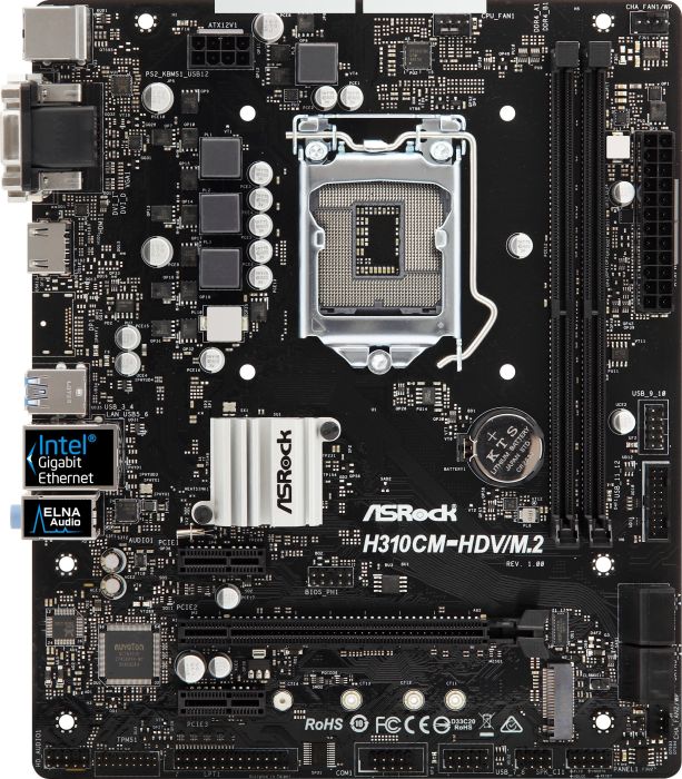 Placa de baza ASRock H310CM-HDV/M.2