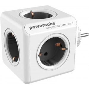 Allocacoc PowerCube Original 5x Schuko Grey