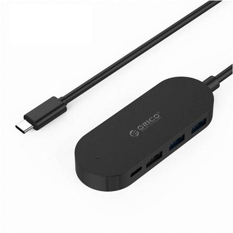 Hub USB Orico HC1 USB Tip C Black