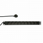 Priza/prelungitor Logilink PDU, 9x Schuko, 2m