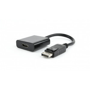 Gembird 1x DisplayPort Male - 1x HDMI Female, negru