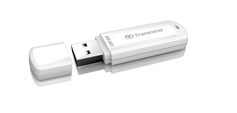 Memorie externa Transcend Jetflash 730 128GB USB 3.0 white