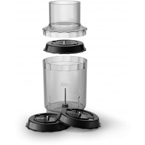 Philips Mixer vertical, Viva Collection ProMix HR2656/90, 800W, Negru-Inox