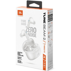 JBL In-Ear, Tune Beam 2 White