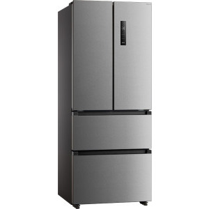 Tesla RF3900FMX, 391 L, Clasa E, Total No Frost, Inverter, Multi-Air Cooling, Metal Cooling, Control electronic, 178 cm, Inox