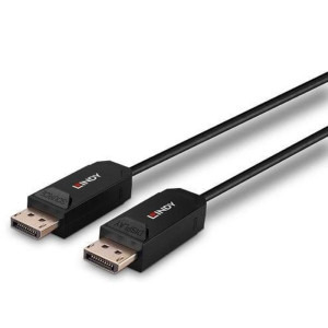 LINDY DisplayPort Male - DisplayPort Male, 50m, negru