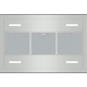 Gorenje decorativa IHT943E6XGB, Putere de absorbtie 675 m3/h, Clasa B, 4 trepte, Timer, Iluminare LED, 90 cm, Argintiu