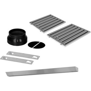 Turbionaire integrata TCK60WPS, Putere de absorbtie 800 m3/h, Clasa A++, Iluminare LED, Filtre Baffle, Colector de grasimi, 60 cm, Inox