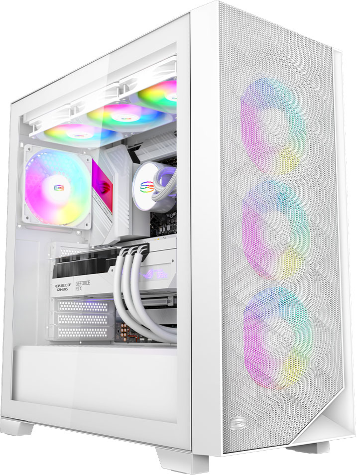 Carcasa PCCooler C3D510 ARGB White