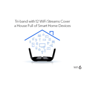 NetGear 2.5Gigabit Nighthawk RAX200 Tri-Band WiFi 6