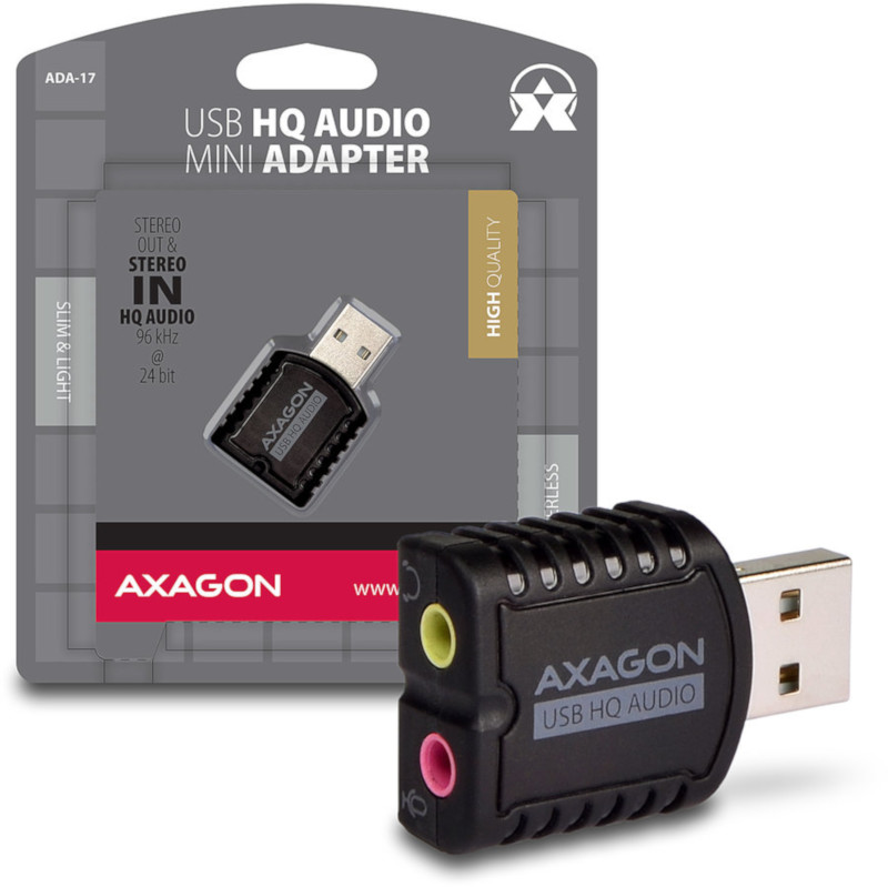 Placa de sunet AXAGON ADA-17 USB2.0
